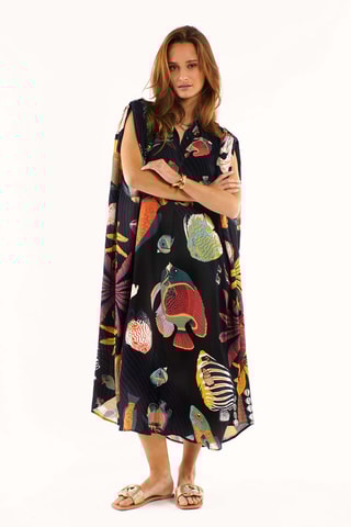 Blouse-jurk Rory - Marineblauw