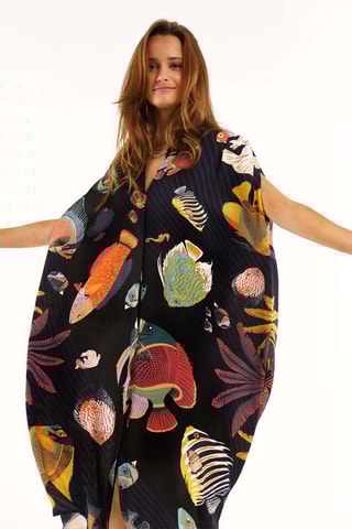 Blouse-jurk Rory - Marineblauw