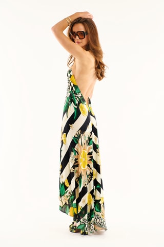 Lange Jurk Voila Sicily - Zwart