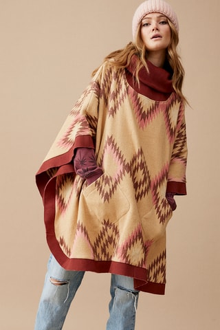 Poncho Corentine - Beige