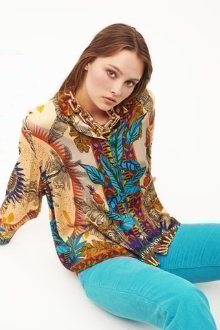 Blouse Bonaventure Zoulou - Beige