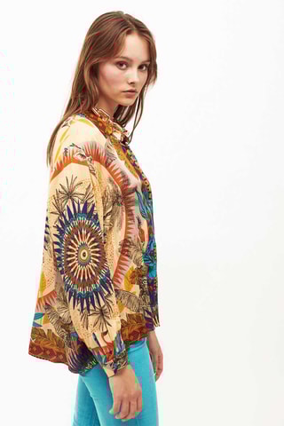 Blouse Bonaventure Zoulou - Beige