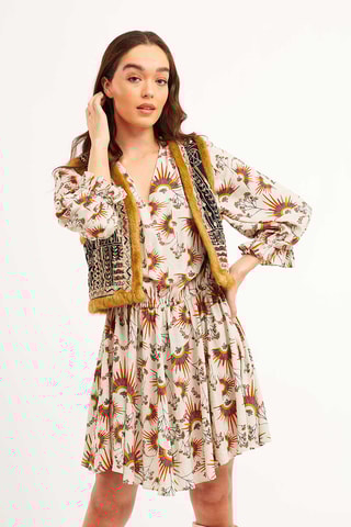 Skaterjurk Enola - Ecru