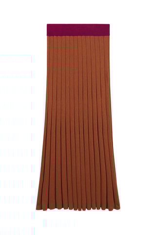 Plissérok Zelda - Bruin