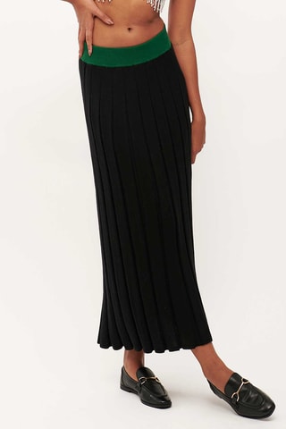 Plissérok Zelda - Zwart