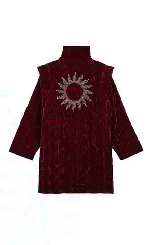 Velours Jas Coumba - Bordeauxrood