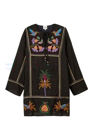 Robe droite Fara - Noir