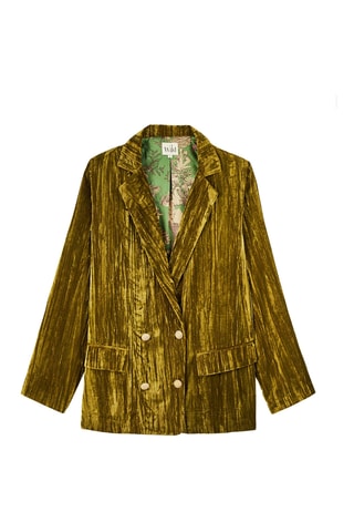 Velours Jasje Kim - Olijfgroen