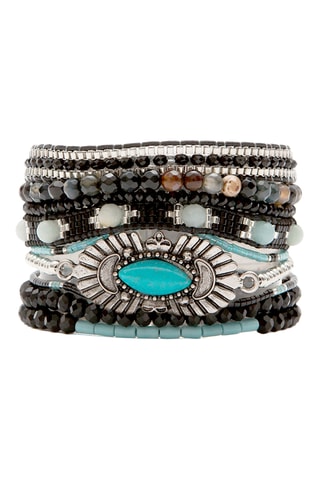 Manchetarmband Meteor - Turkooizen