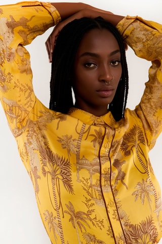 Blouse Mani - Mosterdgeel