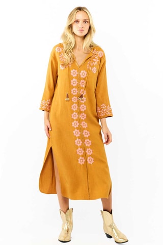 Robe droite Alberto - Camel