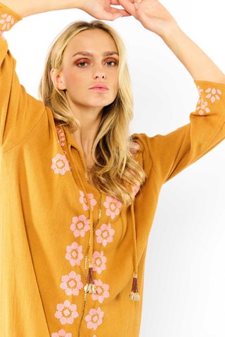 Robe droite Alberto - Camel