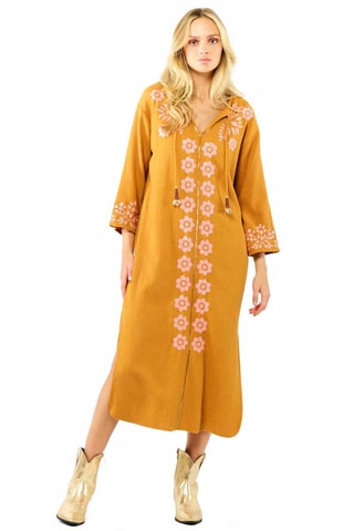 Robe droite Alberto - Camel