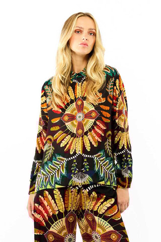 Oversized Blouse Bonaventure - Bruin