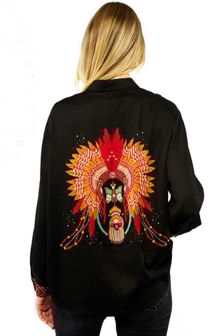 Blouse Bonaventure - Zwart