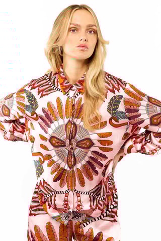 Oversized Blouse Bonaventure - Beige