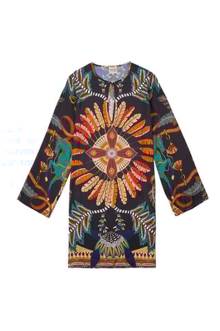 Rechte Jurk Come - Zwart