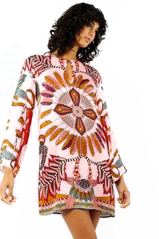 Rechte Jurk Come - Roze