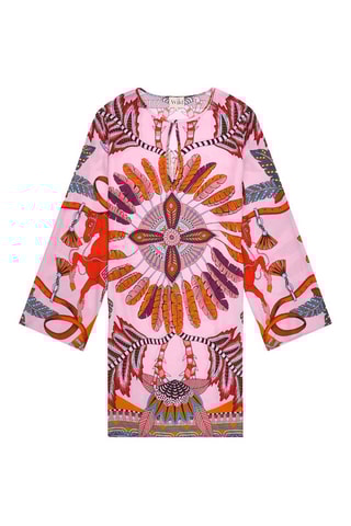 Rechte Jurk Come - Roze