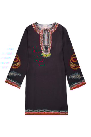 Rechte Jurk Ezra - Zwart