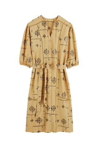 Rechte Jurk Garcia - Geel