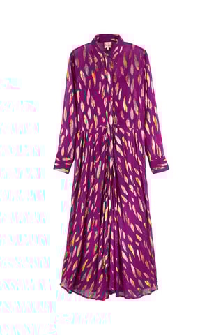 Blouse-jurk Irene - Fuchsia