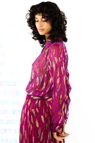 Blouse Rafaella - Fuchsia 