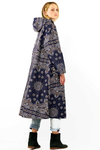 Regenjas met Capuchon Silves - Marineblauw 