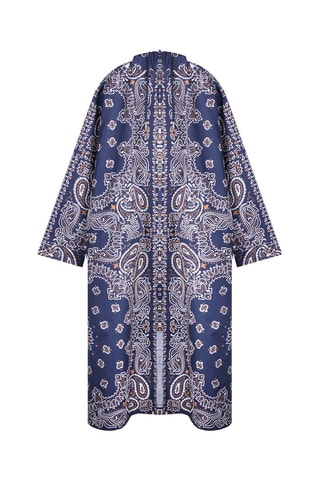 Regenjas met Capuchon Silves - Marineblauw 