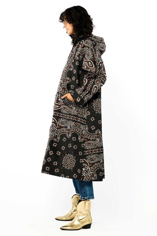 Regenjas met Capuchon Silves - Zwart 