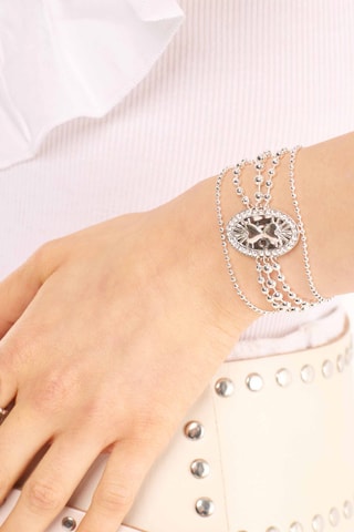 Manchetarmband Beginning - Zilverkleurig