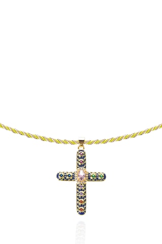 Ketting Verguld met Geelgoud Boniface