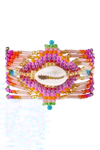 Manchetarmband Chokohona - Fuchsia 