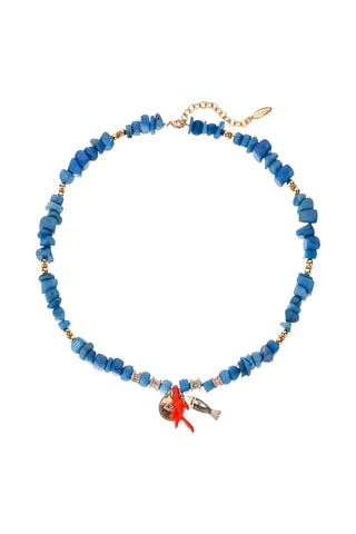 Ketting Verguld met Geelgoud Claude - Zirkonia’s