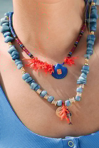 Ketting Verguld met Geelgoud Claude - Zirkonia’s