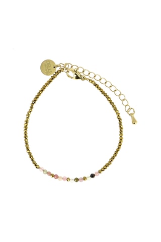 Bracelet Sarah - Tourmalines et hématites