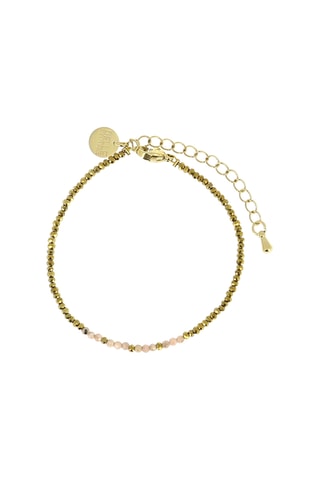 Bracelet Sarah - Rhodonites et hématites