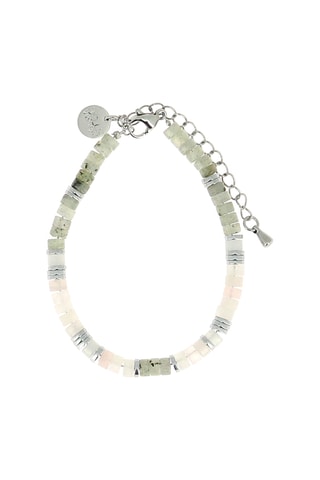 Bracelet Mila - Quartz, labradorites, jades et hématites