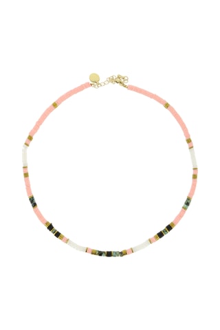 Collier Ibiza Beach - Turquoises africaines, jades et hématites