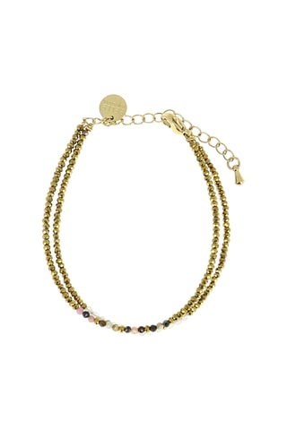 Bracelet Sarah - Tourmalines, labradorites et hématites