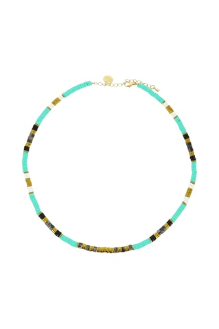 Collier Ibiza Beach - Obsidiennes et hématites