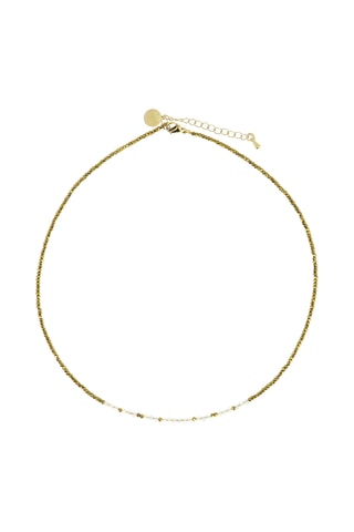 Collier Sarah - Labradorites et hématites