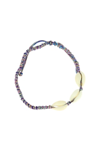 Chaîne de cheville Serena - Mauve et ciel