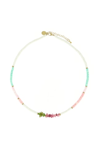 Collier Ibiza - Tourmalines et hématites