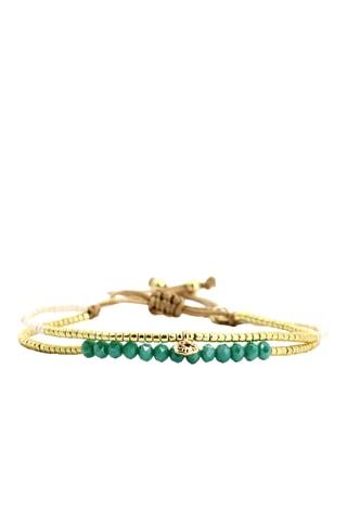 Bracelet Turquoise paradise Ella - Vert