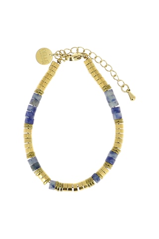 Bracelet Mila May - Sodalites et hématites