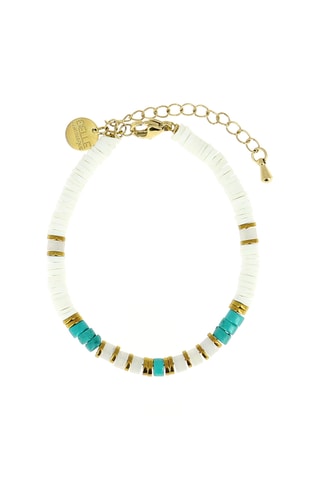 Bracelet Ibiza Beach - Jades, turquoises et hématites