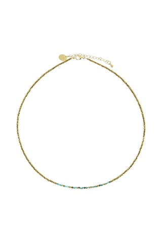Collier Sarah - Turquoises africaines et hématites