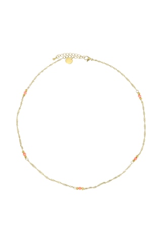 Collier Eva - Corail et hématites