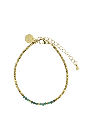 Bracelet Sarah - Malachites et hématites